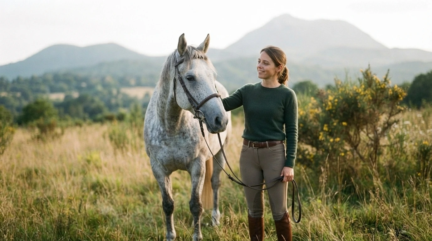 Cours d'équitation à Espaly-Saint-Marcel, Haute-Loire